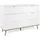 Homestyle4u Kommode 120 x 86 x 40 cm Weiß