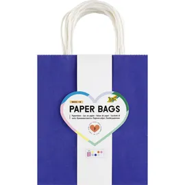 Folia Papiertüten Basic M 7 St. 18 x 21 x 8 cm Bunt