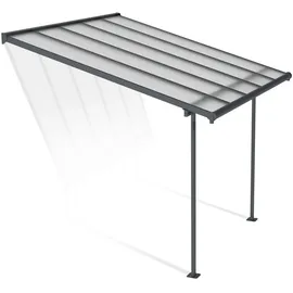 CANOPIA Terrassenüberdachung Sierra 314 x 295 cm grau
