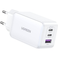 Ugreen Nexode 65W GaN USB-C Wall Charger 3-Ports weiß (15334)