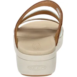 Keen ELLECITY SLIDE Damen Natural Leather/Clearly Aqua 41