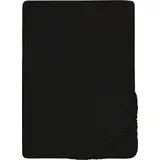 biberna 0012344 Frottee-Stretch 140 x 200 - 160 x 200 cm schwarz