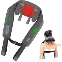 SNAILAX 4D Kabelloses Nackenmassagegerät