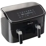 sommertal Heißluftfritteuse HF DUAL 900 schwarz