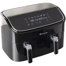 sommertal Heißluftfritteuse HF DUAL 900 schwarz
