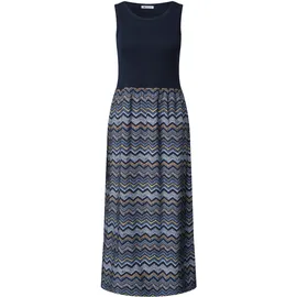 STREET ONE Midikleid mit allover Print Blau 42