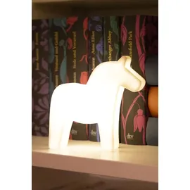 8 seasons design GmbH Dekoleuchte Kunststoff 12 cm inkl. Akku und USB-C Kabel Weiß
