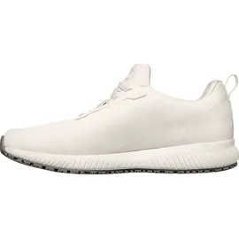 SKECHERS Squad Sr Myton Sneaker, White Textile Synthetic, 47.5 EU