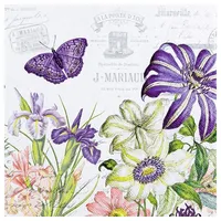 Home fashion Home Fashion®, Belle Jardin, Lunch-Servietten aufgefaltetes Maß