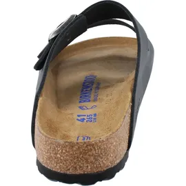 Birkenstock Arizona Weichbettung Naturleder geölt schwarz 46