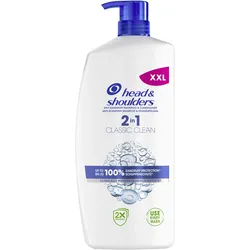 Head & Shoulders Anti Schuppen Haarshampoo 2in1 classic clean