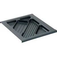 Hettich Systema Top 2000 Materialschub, eb 392 mm, schwarz