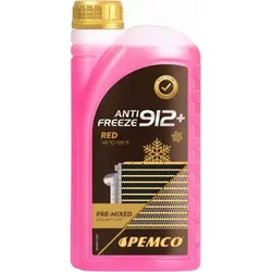 Pemco Kühlerfrostschutz AF912+ Fertigmischung -40°C 1 Liter