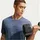 Nike Dri-FIT STD Herren diffused blue/black M