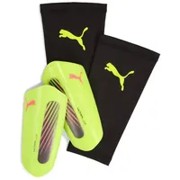 Puma ULTRA Light Sleeve, Unisex Schienbeinschoner, PUMA White-Glowing Red,