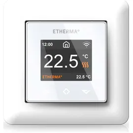 Etherma eTOUCH-PRO-1-W Smart-Thermostat mit App-Steuerung 5-40°C 16A