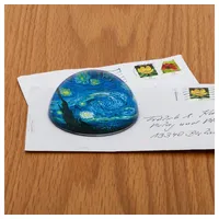 John Beswick Briefbeschwerer mit Van Gogh-Motiv „Sternennacht“ aus gewölbtem