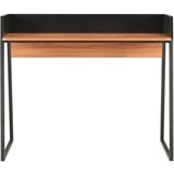 vidaXL Schreibtisch Schwarz und Braun 90x60x88 cm