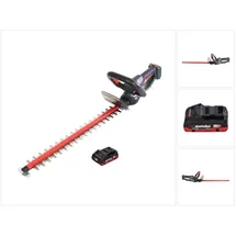 Metabo HS 18 LTX 65 Akku Heckenschere 18 V 63 cm + 1x Akku 4,0 Ah - ohne Ladegerät