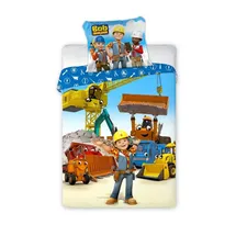 Disney Bob de Bouwer Baby Bettbezug Bauzone - 100 x 135 cm - Baumwolle