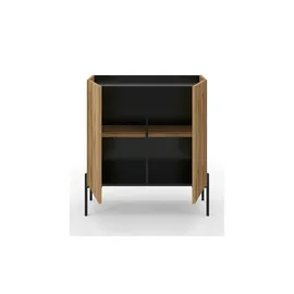 xonox Kommode Neo 80 x 91 x 40 cm Schwarz
