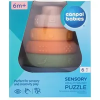Canpol babies Sensory Ring Pyramid Puzzle (1 Teile)