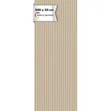 Momento Akustikpaneele Holz 240x50 cm - Made in Germany - Eiche Natur - Wandverkleidung Innen Wandpaneele Holzoptik - 3D Lamellenwand Paneele - Akustik Holzpaneele Wand Holzverkleidung Panel