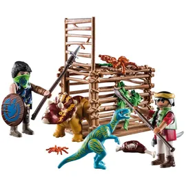 Playmobil Dino Rise Starter Pack Befreiung des Triceratops 71378