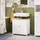 SoBuy Waschbeckenunterschrank 60 x 58 x 35 cm Weiß