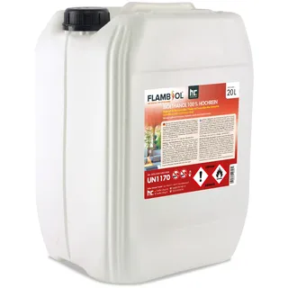 Höfer Chemie Flambiol Bioethanol 100% Hochrein 20l