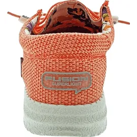 Fusion Mokassins Schnürschuhe in Orange 37 EU