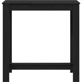 vidaXL Bartisch 102 x 50 x 103,5 cm Schwarz Eichen-Optik