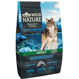 Dehner Wild Nature Trockenfutter getreidefrei / zuckerfrei, für Hunde, Lachs / Huhn, 4 kg