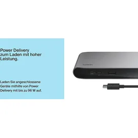 Belkin Connect Thunderbolt 4 Docking Station, Silber