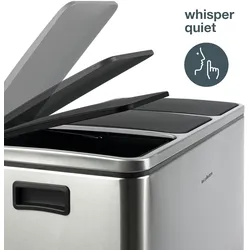 Les Collectors N°982 Tret-Abfalltrenner, Fassungsvermögen 54 L, Küche, Herausnehmbare Behälter, Recycling, Selektive Sortierung