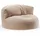 Green Bean Indoor Beige, Textil, Füllung: EPS Mikroperlen,Styroporkugeln,Styroporkugeln, Rund, 90x50x50 cm, Hergestellt in Deutschland, Gartenmöbel, Outdoor-Sitzsäcke