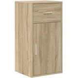 vidaXL Sonoma Eiche Stauraumschrank 156943  Beige MDF