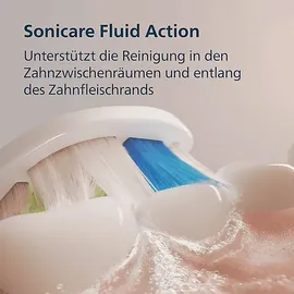 Philips Sonicare 5500 HX7119/01 weiß + 2. Handstück navy