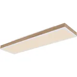 GLOBO Doro 3-fach schaltbar rechteckig Aluminium weiß