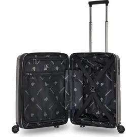 pactastic Collection 01 Cabin Trolley 4-Rollen 55 cm / 41 l grau/coffee metallic taupe