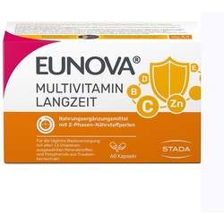 Eunova® Langzeit - Mikronährstoffkombination für die tägliche Basisversorgung mit Vitaminen, Mineralstoffen und Spurenelementen