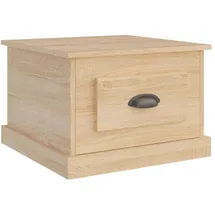 vidaXL Couchtisch Sonoma-Eiche Braun 50 x 50 x 35 cm
