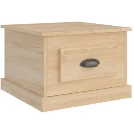 vidaXL Couchtisch Sonoma-Eiche Braun 50 x 50 x 35 cm