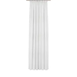 Wirth Gardine WIRTH, weiß (sanftes weiß), B:200cm H:175cm, Polyester, Gardinen, Gardine, Fertig-Store mit FB 1:3 nach Maß