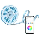Tapo TP-Link Tapo L900-5 Smart Wifi LED Streifen, 16 Mio. Farben, dimmbar, APP Steuerung, schneidbar, kompatibel mit Amazon Alexa, Hey Google, kein Hub notwendig, energiesparend