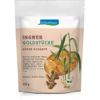 Reformhaus Ingwer Goldstücke Bio, 6er Pack (6 x 250 g)