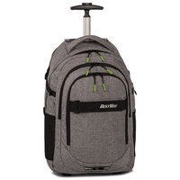 fabrizio® Rucksack-Trolley 2-Rollen 51 cm / 21 l grey