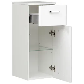 Saphir Unterschrank 30 x 72 x 33 cm Weiß