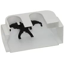 Simplex Designverkleidung rechts für Anschlussarmatur Multiblock weiß