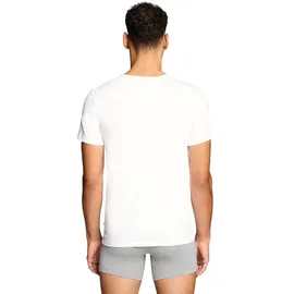 Levi's Herren T-Shirts, 2er Pack - Solid Crew 2P, Rundhals, Cotton Stretch, Weiß XL